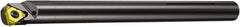 Sandvik Coromant - Left Hand Cut, 15.88mm Shank Width x 15.88mm Shank Height Indexable Threading Toolholder - 254mm OAL, 266.LL-16.. Insert Compatibility, 266R/LKF-RE Toolholder, Series CoroThread 266 - Apex Tool & Supply