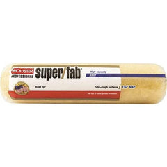 Wooster Brush - 1-1/4" Nap, 14" Wide Paint Roller - Extra-Rough Texture, Synthetic Knit - Apex Tool & Supply