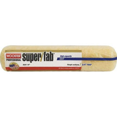 Wooster Brush - 3/4" Nap, 14" Wide Paint Roller - Semi-Rough to Rough Texture, Synthetic Knit - Apex Tool & Supply