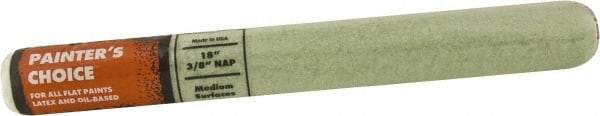 Wooster Brush - 3/8" Nap, 18" Wide Paint Roller - Medium Texture, Synthetic Knit - Apex Tool & Supply
