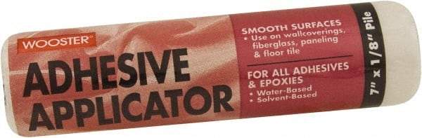 Wooster Brush - 1/8" Nap, 7" Wide Paint Roller - Smooth Texture, Woven - Apex Tool & Supply