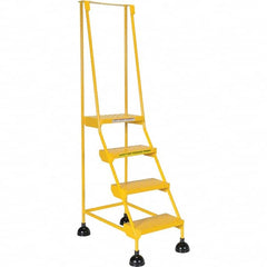 Vestil - 72-15/16" High 300 Lb Capacity 4 Step Step - Apex Tool & Supply