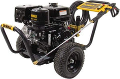 DeWALT - Gas, 11.7 hp, 4,200 psi, 4 GPM, Cold Water Pressure Washer - AAA Triplex, 50' x 3/8" Hose - Apex Tool & Supply