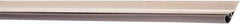 National Guard Products - 17' Long x 1" Wide, Head & Jamb Weatherstripping - 1-3/4" Door Thickness, Aluminum - Apex Tool & Supply