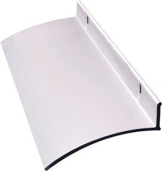 National Guard Products - 6' Long x 2" Wide, Drip Cap Weatherstripping - 1-3/4" Door Thickness, Aluminum - Apex Tool & Supply