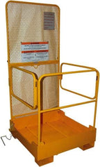 Vestil - 89" Platform - Forklift Work Platform, 600 Lb Capacity, 89-1/2" Platform Height, 37" Base Width x 38" Base Depth - Apex Tool & Supply
