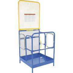 Vestil - 89" Platform - Forklift Work Platform, 1,000 Lb Capacity, 89-5/8" Platform Height, 36" Base Width x 36" Base Depth - Apex Tool & Supply