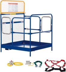 Vestil - 60" Platform - Forklift Work Platform, 1,000 Lb Capacity, 60" Platform Height, 48" Base Width x 48" Base Depth - Apex Tool & Supply