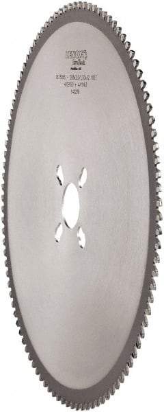 Lenox - 285mm Diam, 32mm Arbor Hole Diam, 100 Tooth Wet & Dry Cut Saw Blade - Cermet-Tipped, Clean Action, Standard Round Arbor - Apex Tool & Supply