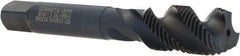 Kennametal - M16x1.50 3 Flute Modified Bottoming Spiral Flute Tap - Vanadium High Speed Steel, Oxide Finish, 3-13/16" OAL, Right Hand Flute, Right Hand Thread, D6, Series GOtap\xAE - Apex Tool & Supply