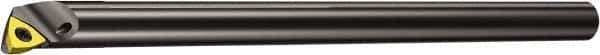 Sandvik Coromant - 0.2598" Min Bore Diam, 4" OAL, 3/16" Shank Diam, E..SWLPR/L-R Indexable Boring Bar - Screw-On Holding Method - Apex Tool & Supply