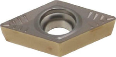 Walter - DCMT32.51 PM5 Grade WSM20 Carbide Turning Insert - 55° Diamond, 3/8" Inscr Circle, 5/32" Thick, 1/64" Corner Radius - Apex Tool & Supply