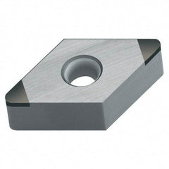 Walter - DNMA442 Grade WCB30 CBN Turning Insert - Uncoated, 55° Diamond, 1/2" Inscr Circle, 1/4" Thick, 1/32" Corner Radius - Apex Tool & Supply