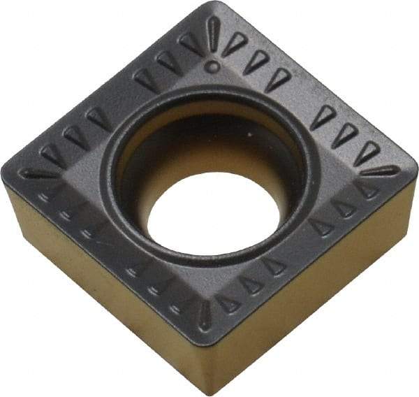 Walter - SCMT432 PM5 Grade WPP20 Carbide Turning Insert - TiCN/Al2O3/TiN Finish, 90° Square, 1/2" Inscr Circle, 3/16" Thick, 1/32" Corner Radius - Apex Tool & Supply