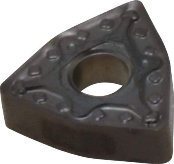 Walter - WNMG433 NM4 Grade WSM20 Carbide Turning Insert - 80° Trigon, 1/2" Inscr Circle, 3/16" Thick, 3/64" Corner Radius - Apex Tool & Supply