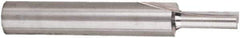 Freud - 3/8" Diam, 1/4" Shank Diam, 3/8" Length of Cut, 2 Flute Double Edge Straight Router Bit - 1-3/4" Overall Length, Solid Carbide - Apex Tool & Supply