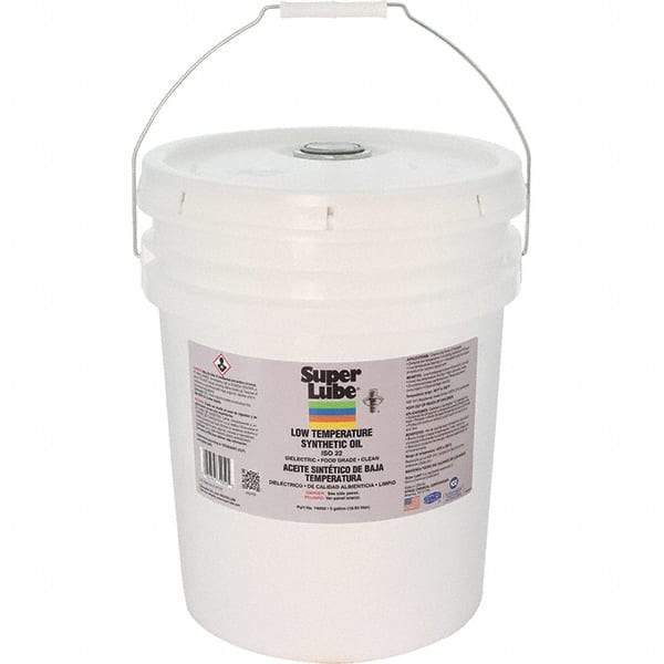 Synco Chemical - 5 Gal Pail Synthetic Lubricant - Translucent, -85°F to 392°F, Food Grade - Apex Tool & Supply