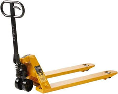 Lift-Rite - 5,500 Lb Capacity, 7-7/8" Lift Industrial Pallet Truck - 3" Min Lift Height, 42" Fork Length x 7" Fork Width, 27" Overall Width - Apex Tool & Supply