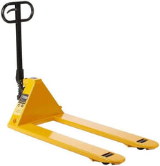 Lift-Rite - 5,500 Lb Capacity, 7-7/8" Lift Industrial Pallet Truck - 3" Min Lift Height, 48" Fork Length x 7" Fork Width, 20-1/2" Overall Width - Apex Tool & Supply