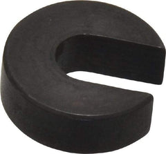 Gibraltar - 1/4" Bolt, 1/4" Thick, Black Oxide Finish, Case Hardened Steel C Washer - Grade 12L14, 9/32" Inside & 3/4" OD - Apex Tool & Supply