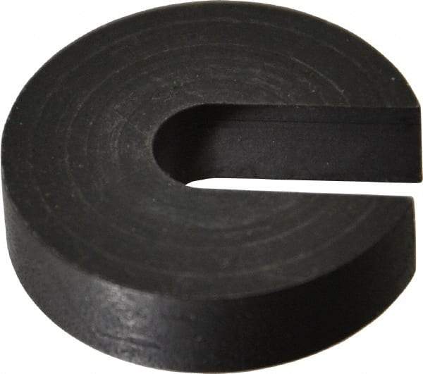 Gibraltar - 1/4" Bolt, 1/4" Thick, Black Oxide Finish, Case Hardened Steel C Washer - Grade 12L14, 9/32" Inside & 1" OD - Apex Tool & Supply
