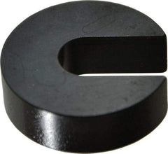 Gibraltar - 5/16 or 3/8" Bolt, 3/8" Thick, Black Oxide Finish, Case Hardened Steel C Washer - Grade 12L14, 13/32" Inside & 1-1/4" OD - Apex Tool & Supply