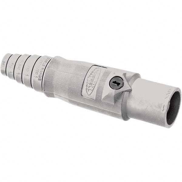 Hubbell Wiring Device-Kellems - Single Pole Plugs & Connectors Connector Type: Male End Style: Male - Apex Tool & Supply