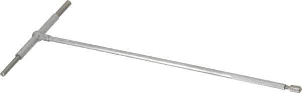 SPI - 3-1/2 to 6 Inch, 12 Inch Overall Length, Telescoping Gage - 12 Inch Long Handle, Hardened Tool Steel, Satin Chrome Finish - Apex Tool & Supply