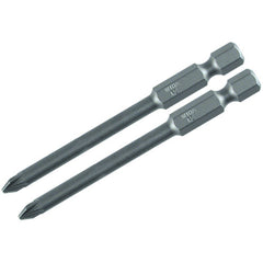 NO 0 70MM OAL POZIDRIV POWER BIT 2/P - Apex Tool & Supply