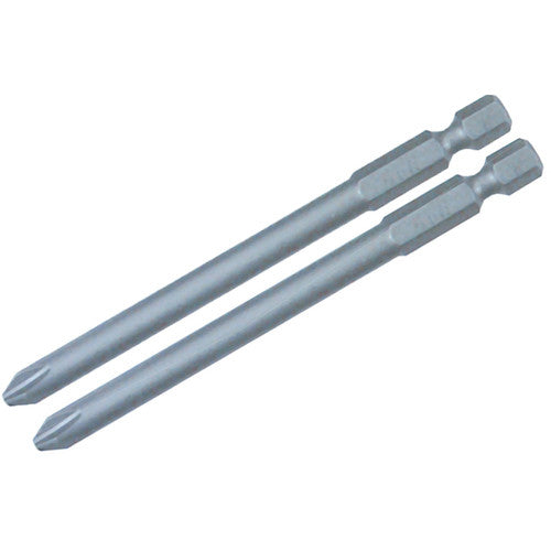 NO 0 70MM OAL PHILLIPS PWR BIT 2/PK - Apex Tool & Supply