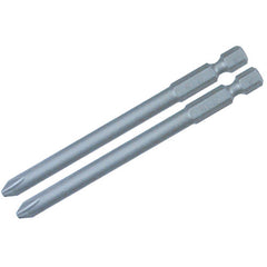 NO 0 70MM OAL PHILLIPS PWR BIT 2/PK - Apex Tool & Supply
