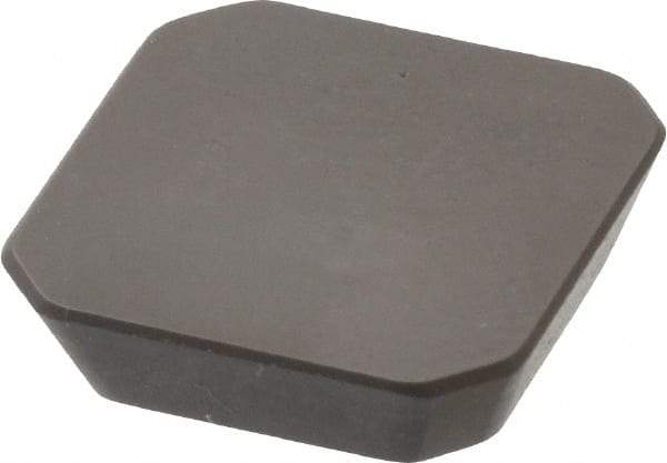 Seco - SEKN1203 D16 Grade MP1500 Carbide Milling Insert - TiCN/Al2O3 Finish, 1/8" Thick, 1/2" Inscribed Circle - Apex Tool & Supply