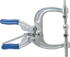 Gibraltar - 700 Lb Load Capacity, 2.72" Throat Depth, 8.5" OAL, Carbon Steel, C Style Plier Clamp - Apex Tool & Supply
