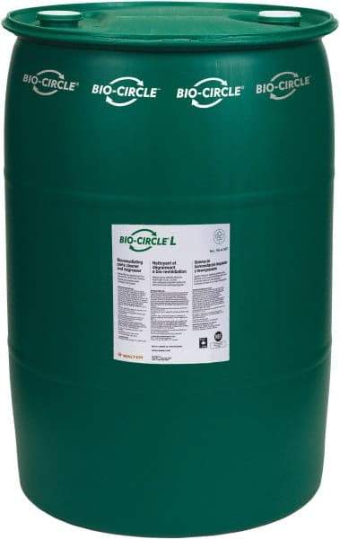 Bio-Circle - 55 Gal Drum Parts Washer Fluid - Water-Based - Apex Tool & Supply