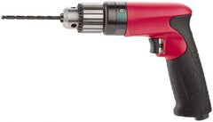Sioux Tools - 1/4" Keyed Chuck - Pistol Grip Handle, 6,000 RPM, 11.8 LPS, 25 CFM, 0.6 hp - Apex Tool & Supply