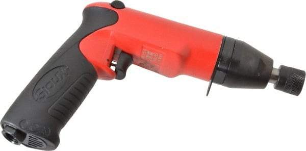 Sioux Tools - 1/4" Bit Holder, 2,000 RPM, Pistol Grip Handle Air Screwdriver - 80 In/Lb Torque, 30 CFM - Apex Tool & Supply