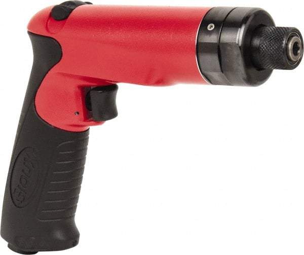 Sioux Tools - 1/4" Bit Holder, 2,500 RPM, Pistol Grip Handle Air Screwdriver - 58 In/Lb Torque, 30 CFM - Apex Tool & Supply