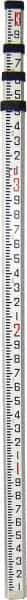 Johnson Level & Tool - Optical Level Aluminum Grade Rod - 4 Sections, 13 Ft. Overall Length - Apex Tool & Supply