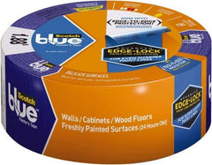 3M - 2" Wide x 60 Yd Long Blue Masking Tape - Series 2080EL - Apex Tool & Supply