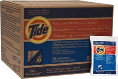Tide - Packet Cleaner - Use on Fiberglass, Linoleum, Plastic, Stainless Steel, Wood - Apex Tool & Supply