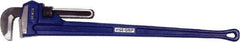 Irwin - 48" Cast Iron Straight Pipe Wrench - 6" Pipe Capacity - Apex Tool & Supply
