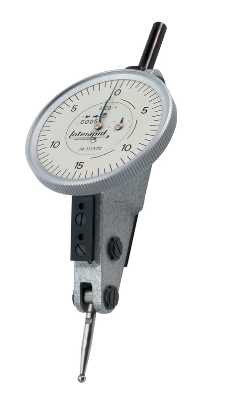 .060 Range - .0005 Graduation - Horizontal Dial Test Indicator - Apex Tool & Supply