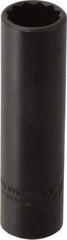 Proto - 5/8", 1/2" Drive, Deep Hand Socket - 12 Points, 3-1/4" OAL, Alloy Steel, Black Finish - Apex Tool & Supply
