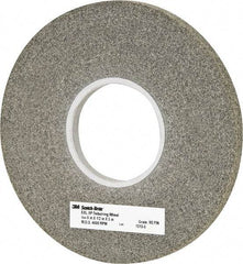 3M - 8" Diam, 1/2" Face Width, 3" Center Hole, Fine Grade, Silicon Carbide Deburring Wheel - Convolute, Extra Hard Density 9 Grade, 4,500 RPM - Apex Tool & Supply