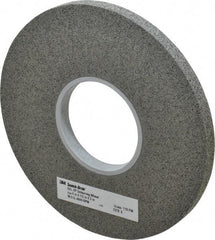 3M - 8" Diam, 1/2" Face Width, 3" Center Hole, Fine Grade, Silicon Carbide Deburring Wheel - Convolute, Hard Density 11 Grade, 4,500 RPM - Apex Tool & Supply