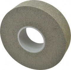 3M - 8" Diam, 2" Face Width, 3" Center Hole, Fine Grade, Silicon Carbide Deburring Wheel - Convolute, Hard Density 11 Grade, 4,500 RPM - Apex Tool & Supply