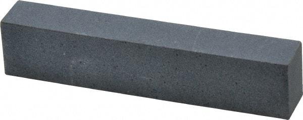 Norton - 3-1/2" Long x 3/4" Wide x 1/2" Thick, Silicon Carbide Sharpening Stone - Rectangle, Fine Grade - Apex Tool & Supply