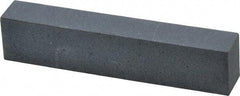 Norton - 3-1/2" Long x 3/4" Wide x 1/2" Thick, Silicon Carbide Sharpening Stone - Rectangle, Fine Grade - Apex Tool & Supply