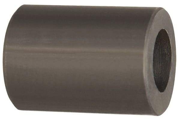 Made in USA - Size 1/8", Class 3,000, Forged Carbon Steel Black Pipe Coupling - 3,000 psi, Socket Weld End Connection - Apex Tool & Supply