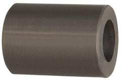 Made in USA - Size 1/8", Class 3,000, Forged Carbon Steel Black Pipe Coupling - 3,000 psi, Socket Weld End Connection - Apex Tool & Supply